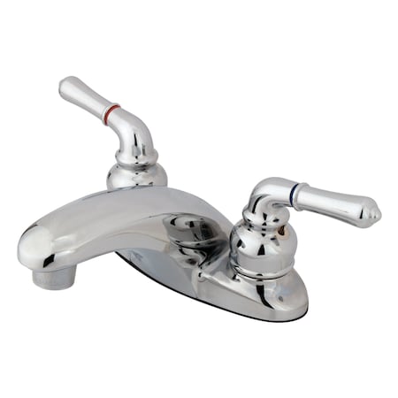 Kingston Brass 4" Centerset Bathroom Faucet, Chrome KB621LP